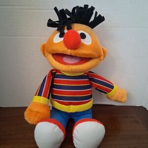 vintage Ernie plush doll from the Sesame Street television show